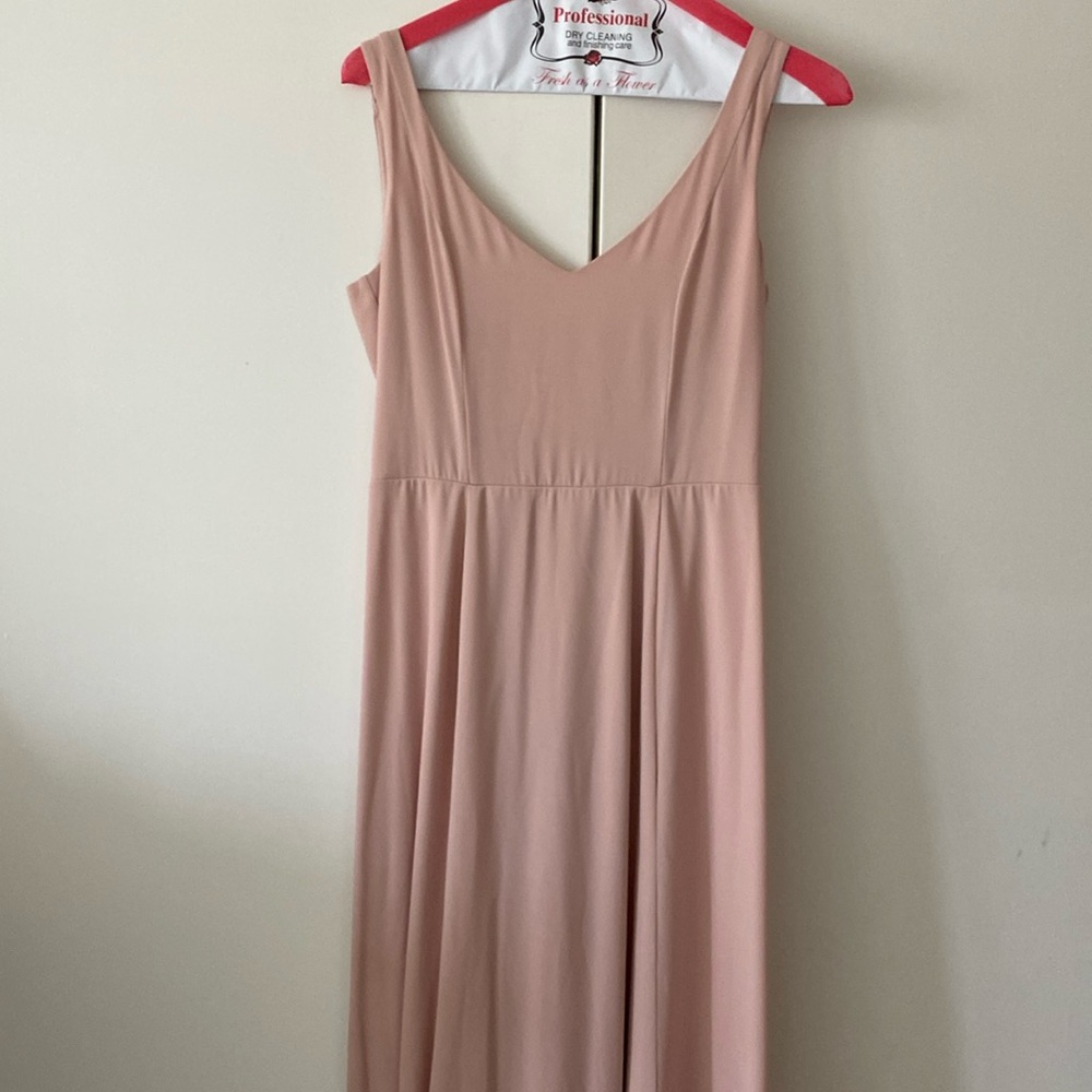 Show Me Your Mumu dusty blush bridesmaid dress